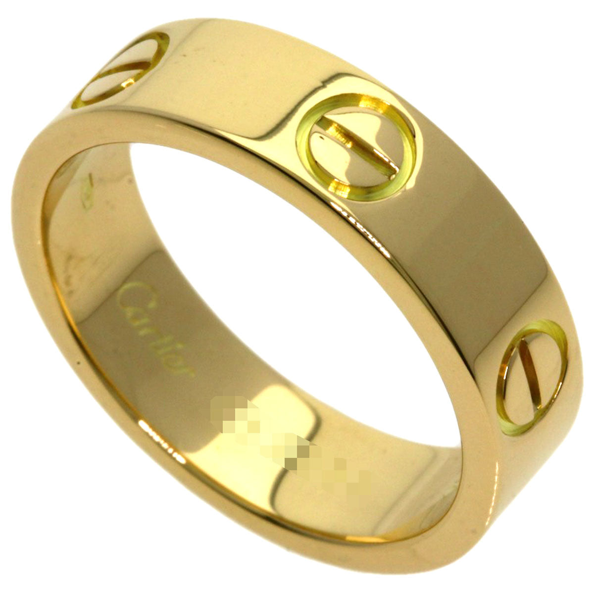 CARTIER love ring #55 Ring K18 Yellow Gold Ladies [Used]