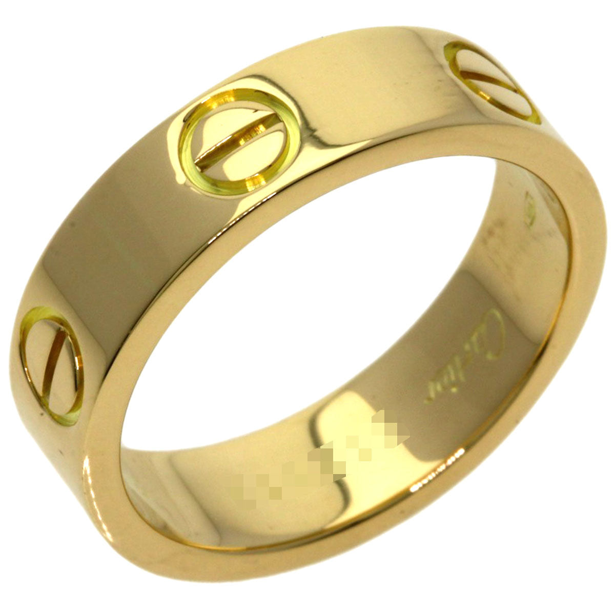 CARTIER love ring #55 Ring K18 Yellow Gold Ladies [Used]