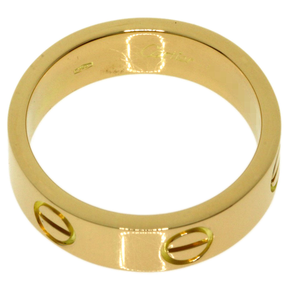 CARTIER love ring #55 Ring K18 Yellow Gold Ladies [Used]