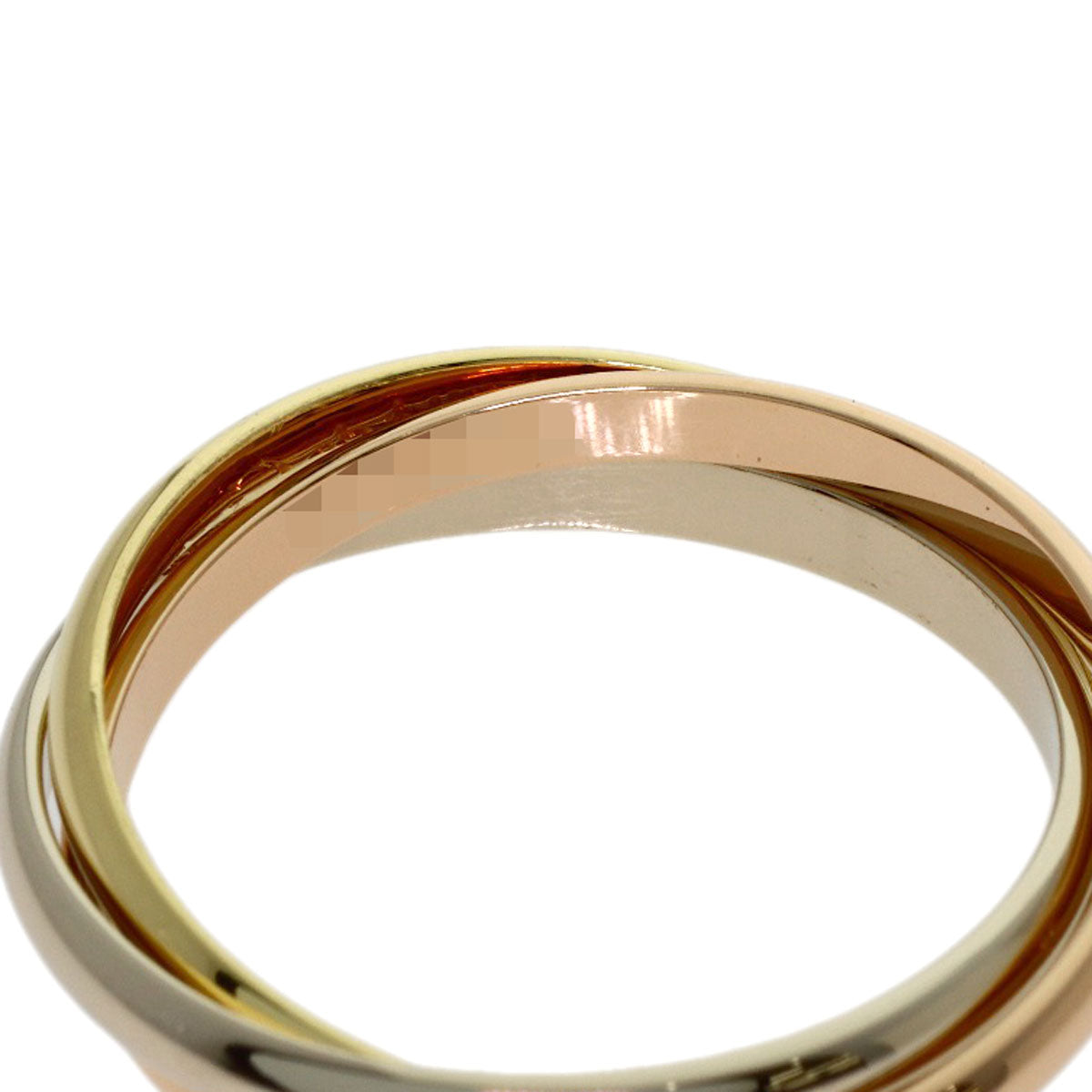 CARTIER Trinity XS #52 Ring K18 Yellow Gold K18 White GoldLadies [Used]