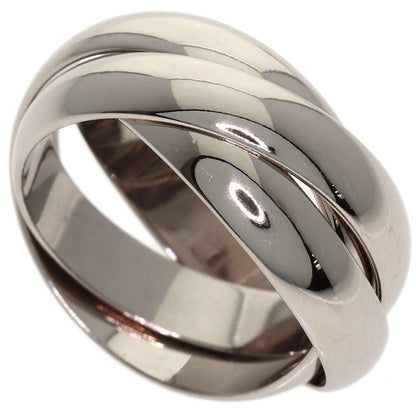 CARTIER Trinity #44 Ring K18 White Gold Ladies [Used]