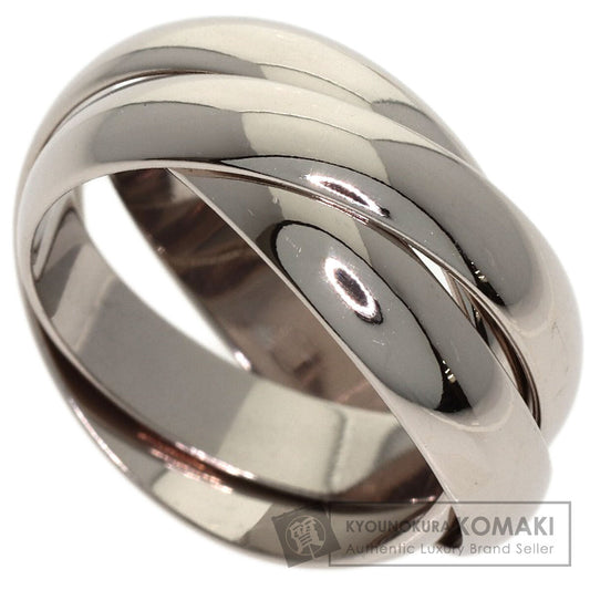 CARTIER Trinity #44 Ring K18 White Gold Ladies [Used]