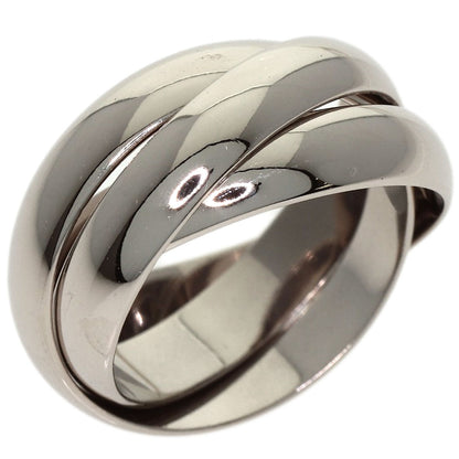 CARTIER Trinity #44 Ring K18 White Gold Ladies [Used]