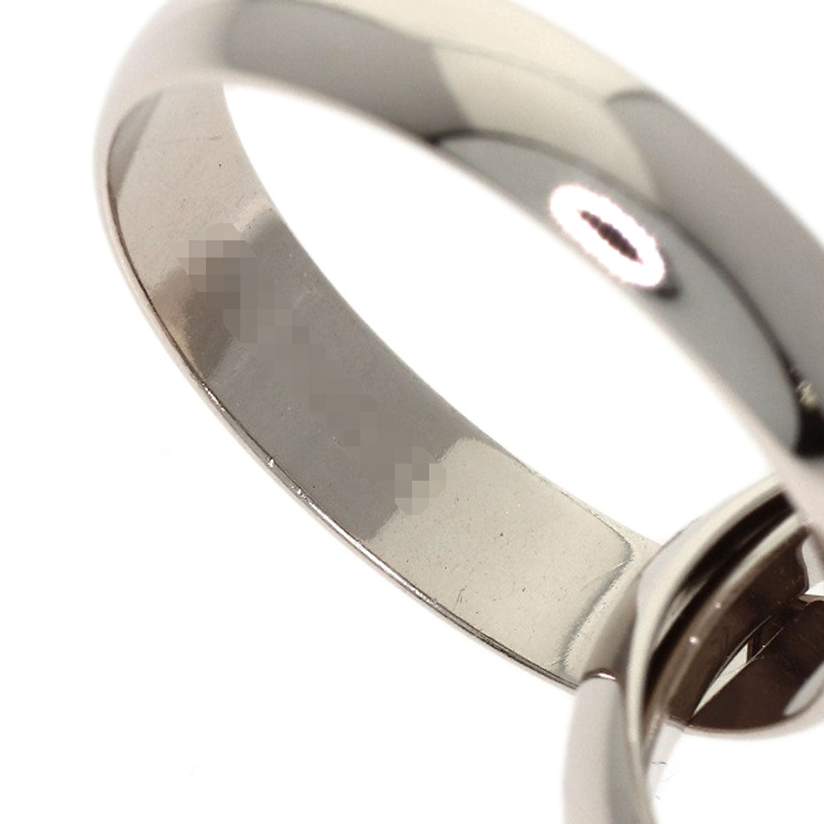 CARTIER Trinity #44 Ring K18 White Gold Ladies [Used]