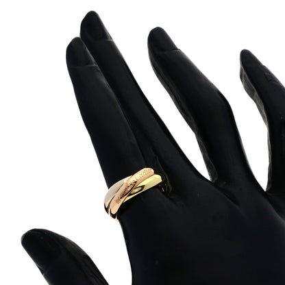 CARTIER Trinity #51 Ring K18 Yellow Gold K18 White GoldLadies [Used]