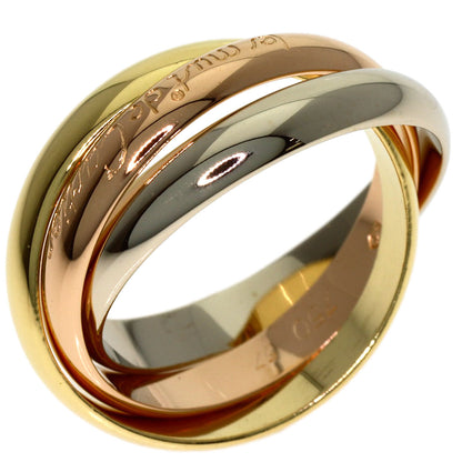 CARTIER Trinity #57 Ring K18 Yellow Gold K18 White GoldLadies [Used]