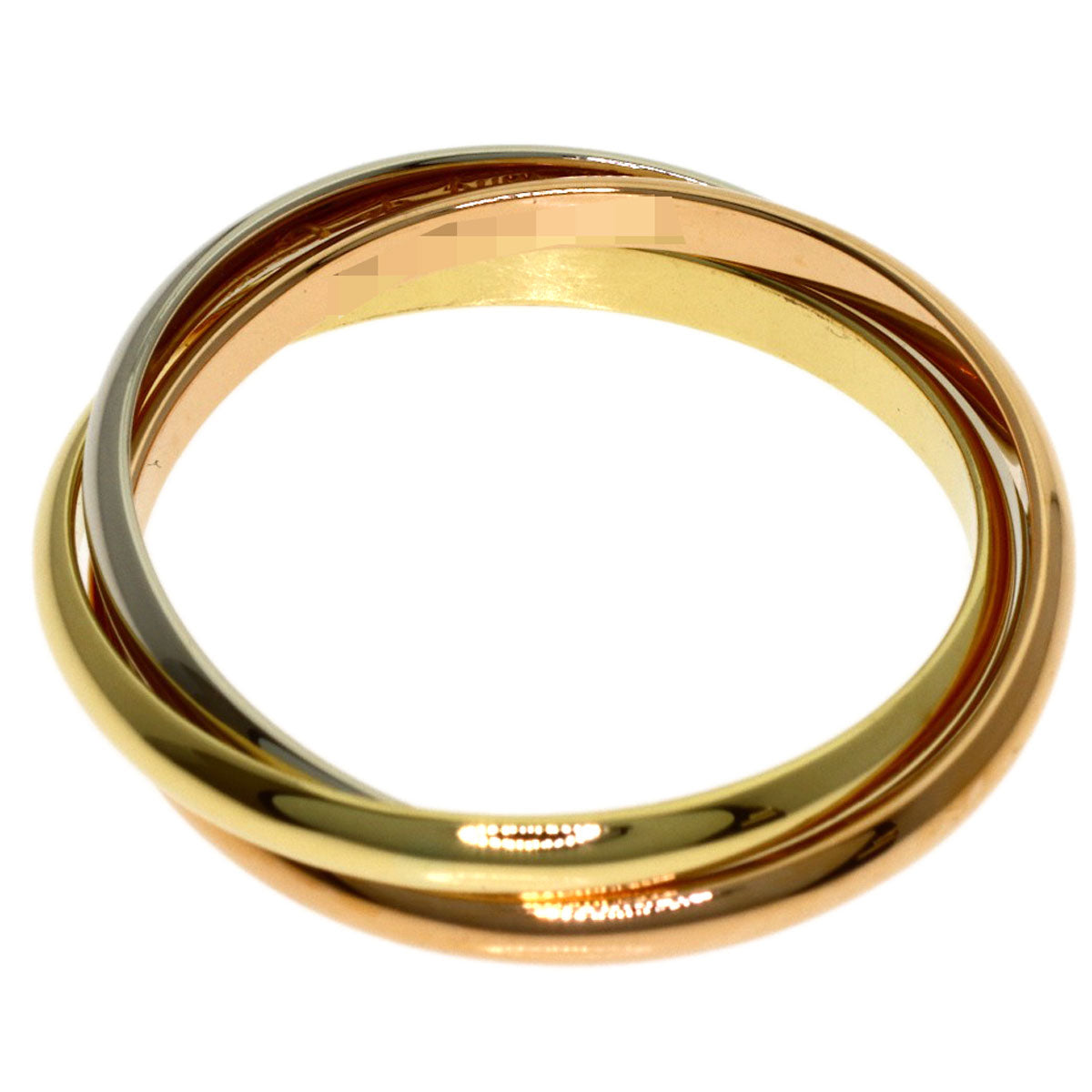 CARTIER Trinity XS #55 Ring K18 Yellow Gold K18 White GoldLadies [Used]