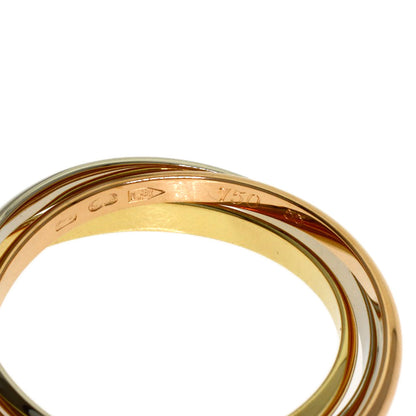 CARTIER Trinity XS #55 Ring K18 Yellow Gold K18 White GoldLadies [Used]
