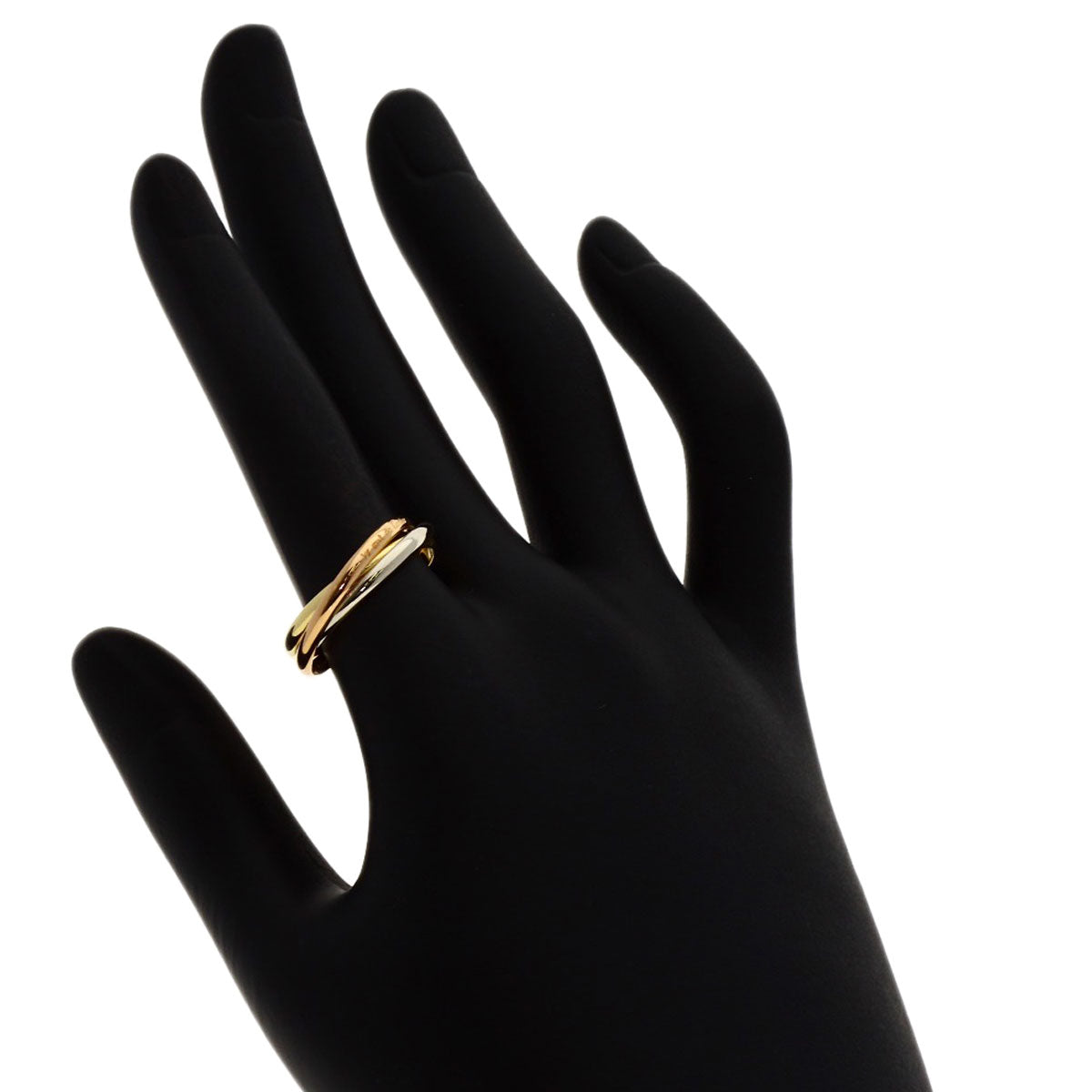 CARTIER Trinity XS #55 Ring K18 Yellow Gold K18 White GoldLadies [Used]