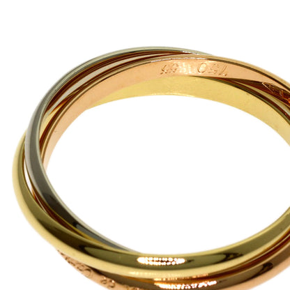 CARTIER Trinity XS #55 Ring K18 Yellow Gold K18 White GoldLadies [Used]
