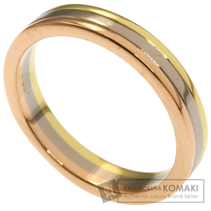 CARTIER Three Gold #52 Ring K18 Yellow Gold K18 White GoldLadies [Used]