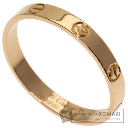 CARTIER Mini Love Ring #71 Ring K18 Pink Gold Ladies [Used]
