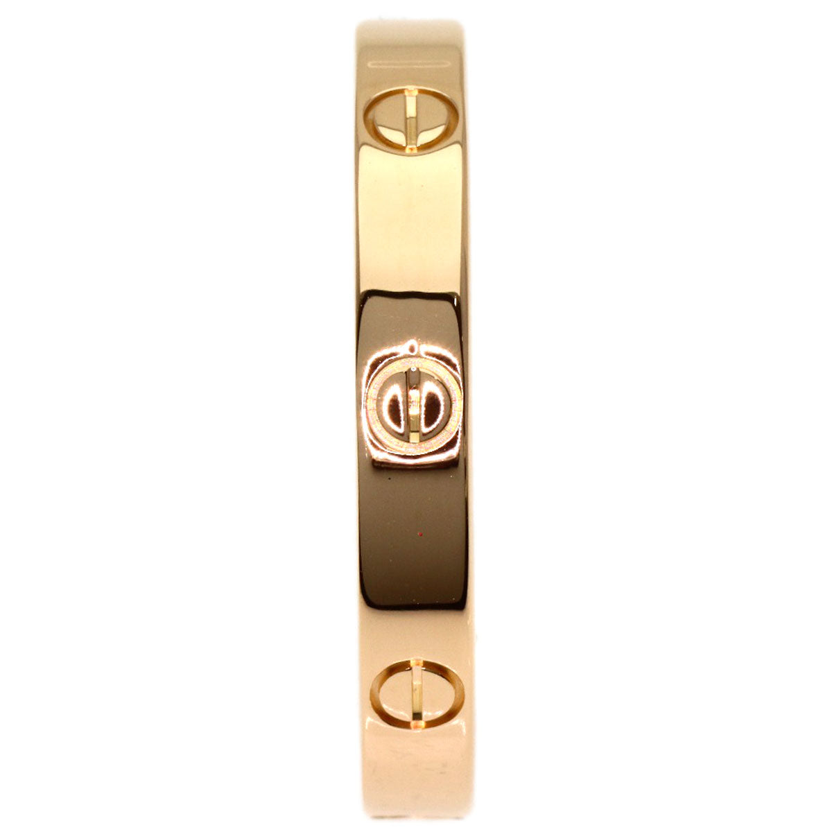 CARTIER Mini Love Ring #71 Ring K18 Pink Gold Ladies [Used]