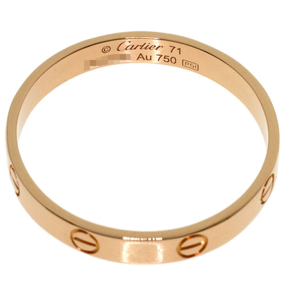 CARTIER Mini Love Ring #71 Ring K18 Pink Gold Ladies [Used]