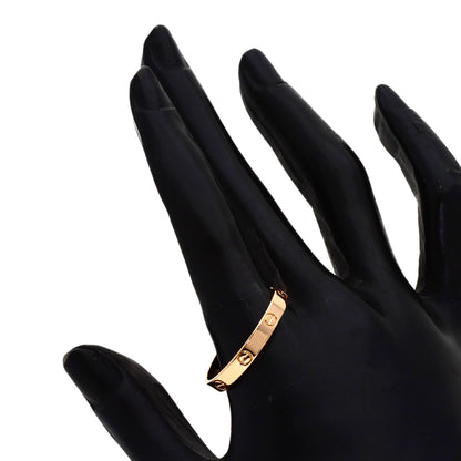 CARTIER Mini Love Ring #71 Ring K18 Pink Gold Ladies [Used]