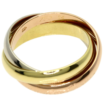 CARTIER Trinity #54 Ring K18 Yellow Gold 18K Pink GoldLadies [Used]