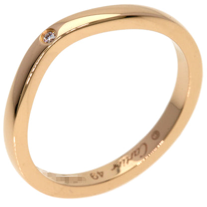 CARTIER Ballerina Curves 3P Diamond #49 Ring K18 Pink Gold Ladies [Used]
