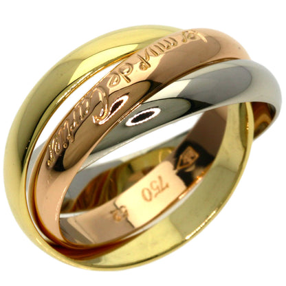 CARTIER Trinity #52 Ring K18 Yellow Gold K18 White GoldLadies [Used]