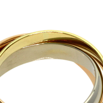 CARTIER Trinity #52 Ring K18 Yellow Gold K18 White GoldLadies [Used]