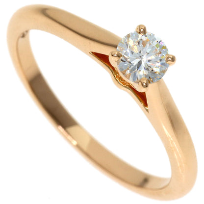 CARTIER MK Corfil Diamond #47 Ring K18 Pink Gold Ladies [Used]
