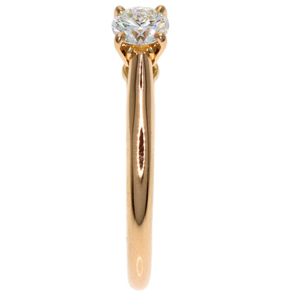 CARTIER MK Corfil Diamond #47 Ring K18 Pink Gold Ladies [Used]