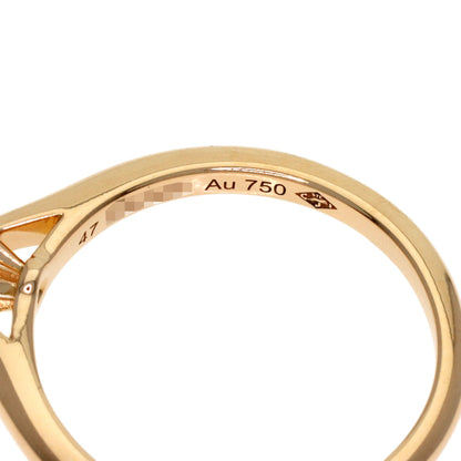 CARTIER MK Corfil Diamond #47 Ring K18 Pink Gold Ladies [Used]