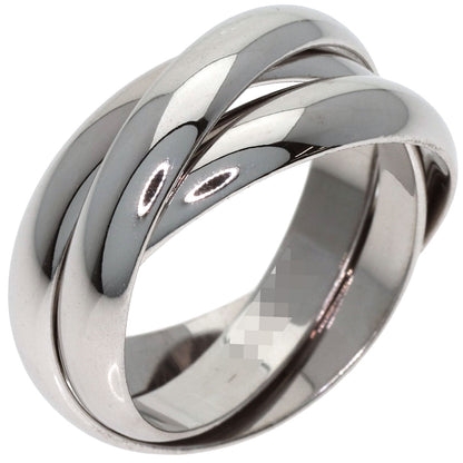 CARTIER Trinity #50 Ring K18 White Gold Ladies [Used]