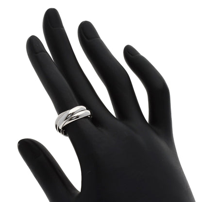 CARTIER Trinity #50 Ring K18 White Gold Ladies [Used]