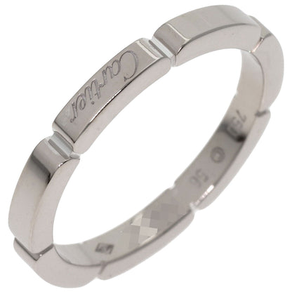 CARTIER Mayon PANTHERE # 56 Ring K18 White Gold Ladies [Used]