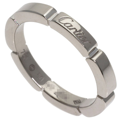 CARTIER Mayon PANTHERE # 50 Ring K18 White Gold Ladies [Used]
