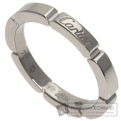 CARTIER Mayon PANTHERE # 50 Ring K18 White Gold Ladies [Used]