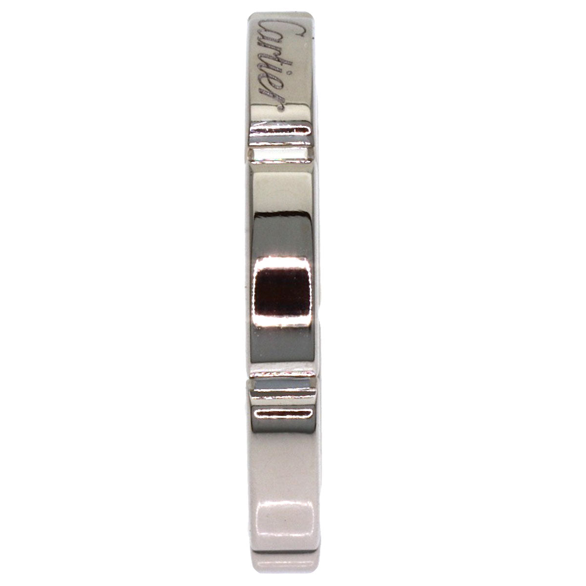 CARTIER Mayon PANTHERE # 50 Ring K18 White Gold Ladies [Used]