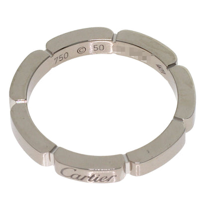 CARTIER Mayon PANTHERE # 50 Ring K18 White Gold Ladies [Used]