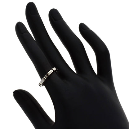 CARTIER Mayon PANTHERE # 50 Ring K18 White Gold Ladies [Used]