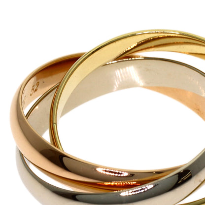 CARTIER Trinity #52 Ring K18 Yellow Gold K18 White GoldLadies [Used]