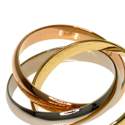CARTIER Trinity #52 Ring K18 Yellow Gold K18 White GoldLadies [Used]