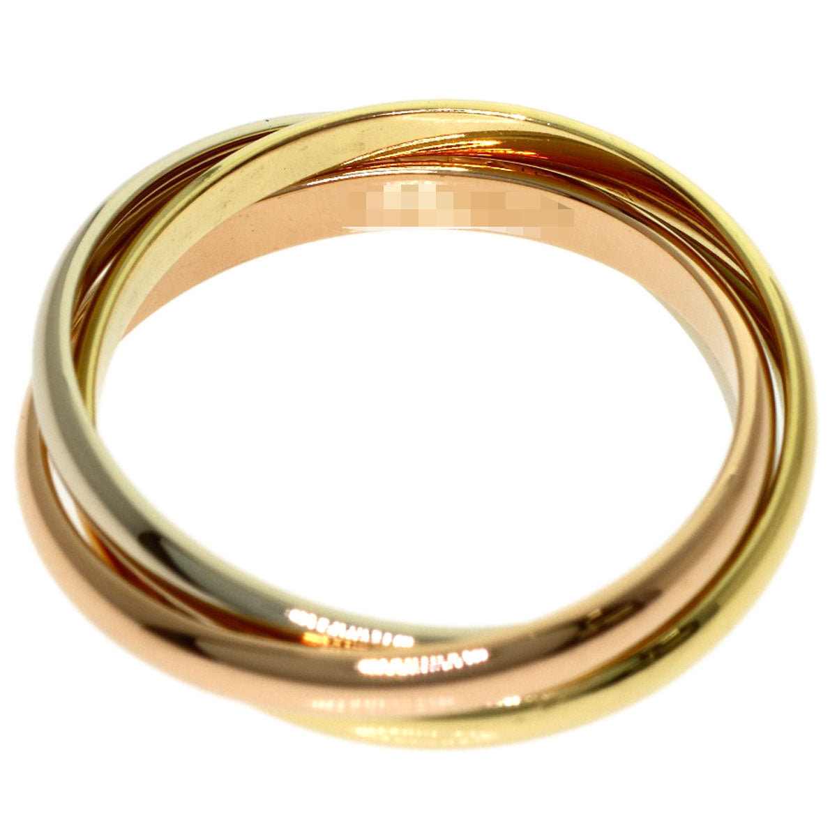 CARTIER Trinity XS #47 Ring K18 Yellow Gold K18 White GoldLadies [Used]