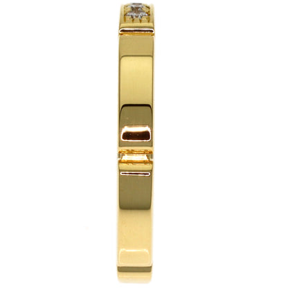 CARTIER Maillon PANTHERE Diamond #46 Ring K18 Yellow Gold Ladies [Used]