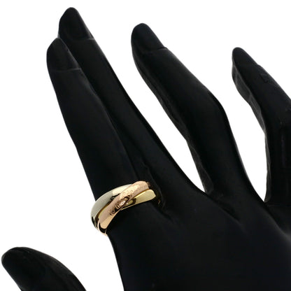 CARTIER Trinity #50 Ring K18 Yellow Gold K18 White GoldLadies [Used]