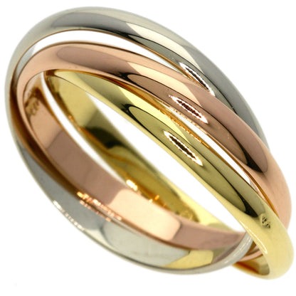 CARTIER Trinity SM #58 Ring K18 Yellow Gold K18 White GoldLadies [Used]