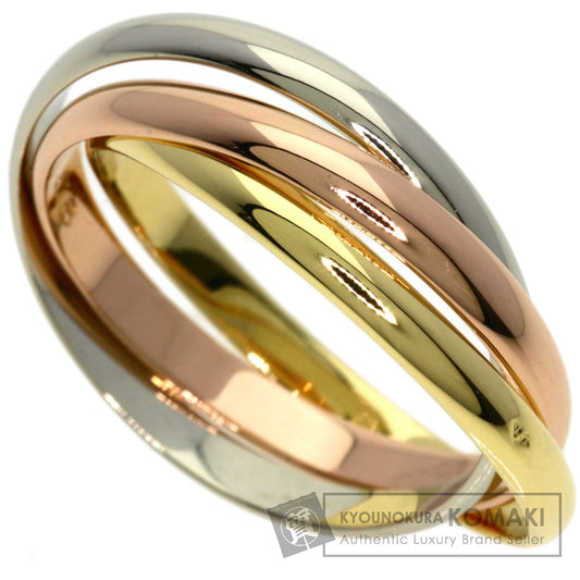 CARTIER Trinity SM #58 Ring K18 Yellow Gold K18 White GoldLadies [Used]