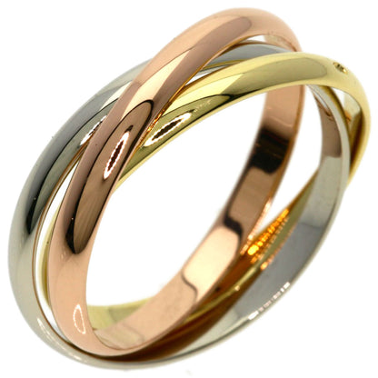 CARTIER Trinity SM #58 Ring K18 Yellow Gold K18 White GoldLadies [Used]