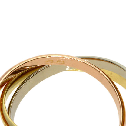 CARTIER Trinity SM #58 Ring K18 Yellow Gold K18 White GoldLadies [Used]