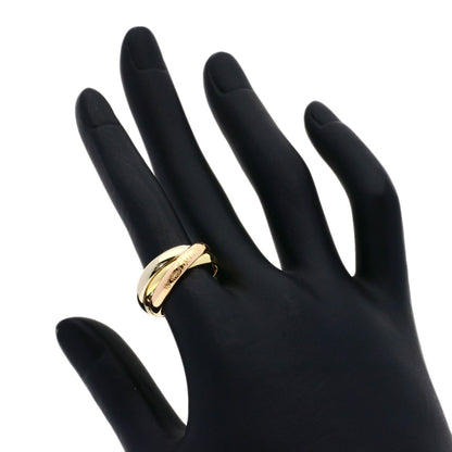 CARTIER Trinity #51 Ring K18 Yellow Gold 18K Pink GoldLadies [Used]