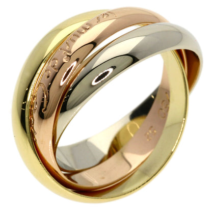 CARTIER Trinity #52 Ring K18 Yellow Gold 18K Pink GoldLadies [Used]