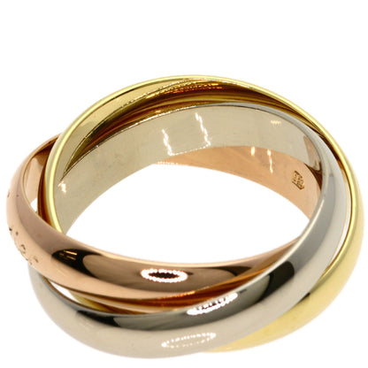CARTIER Trinity #52 Ring K18 Yellow Gold 18K Pink GoldLadies [Used]