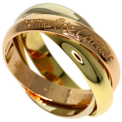 CARTIER Trinity #49 Ring K18 Yellow Gold K18 White GoldLadies [Used]