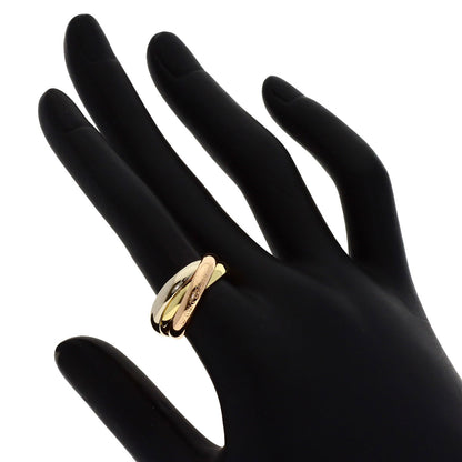 CARTIER Trinity #52 Ring K18 Yellow Gold 18K Pink GoldLadies [Used]
