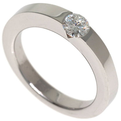 CARTIER Date with Diamond #46 Ring K18 White Gold Ladies [Used]