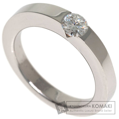CARTIER Date with Diamond #46 Ring K18 White Gold Ladies [Used]